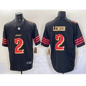 Mens Youths Deommodore Lenoir Black Jersey Vapor Stitched